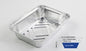 Disposable Aluminum 2.25 Lb Oblong Take-Out Container / Foil Pan, 215 mm x 155 mm x 52 mm, Pack of 500 Pans