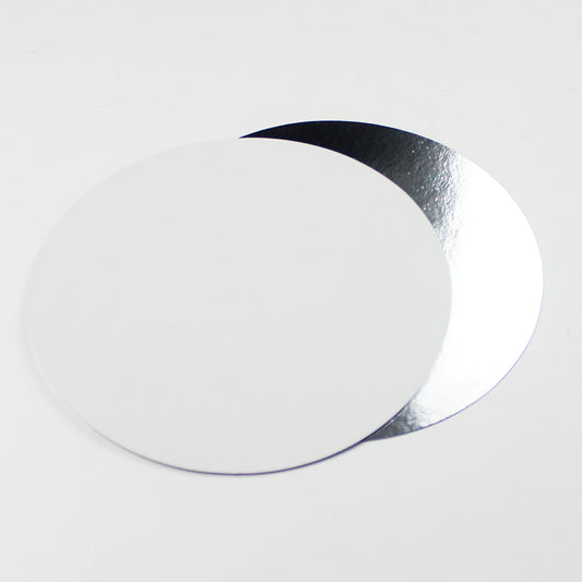 Disposable 9-Inch Round Foil-Laminated Board Lid (Light Duty) - 500 Pieces per Case