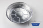 Disposable 9-Inch Round Aluminum Take-Out Pan/Container - 500 Pieces per Case