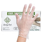 Disposable Clear Vinyl Gloves, 4mil Thickness - 100 Pieces per Box