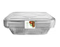 Disposable Half Size Deep(9"x13"x2.5")  Aluminum Tray/Steam Table Pan- With Lid
